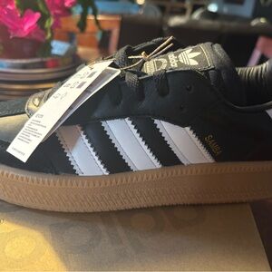 Adidas Samba XLG in Classic Black and White